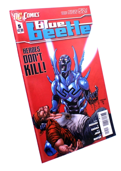 Blue Beetle The New 52! Comic # 5: Heroes don't kill von DC Comics